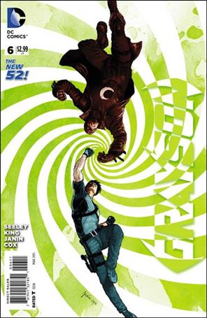 Grayson issue 6 Mikel Janin Cover