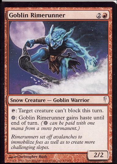 Magic the Gathering: Coldsnap (Base Set) card 83 Goblin Rimerunner