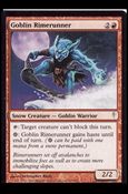Magic the Gathering: Coldsnap (Base Set) card 83 Goblin Rimerunner