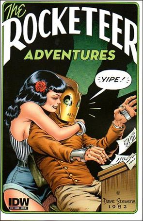 Rocketeer Adventures (2011) issue 4-B Dave Stevens 1:5 Cover