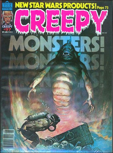 Creepy issue 97 Frank Frazetta Cover