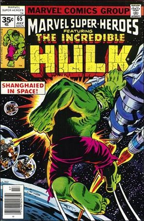 Marvel Super-Heroes (1967) issue 65-B 35 Cent Price Cover