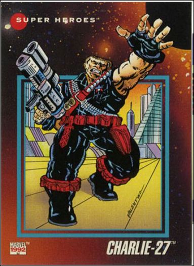 Marvel Universe: Series 3 (Base Set) card 55 Charlie-27