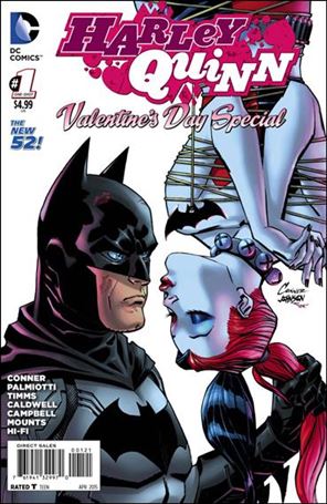 Harley Quinn: Valentine's Day Special issue 1-B Amanda Conner and Dave Johnson Cover
