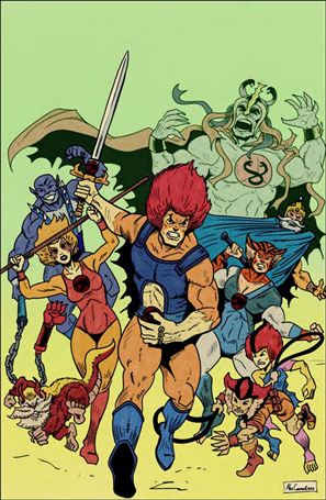 Thundercats (2024) issue 1-ZX Alex Cormack Comic Mint/KRS Virgin Cover 1/333