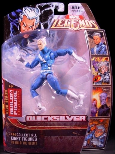 Marvel Legends (Blob Series) figure 1 Quicksilver (Blue Costume)