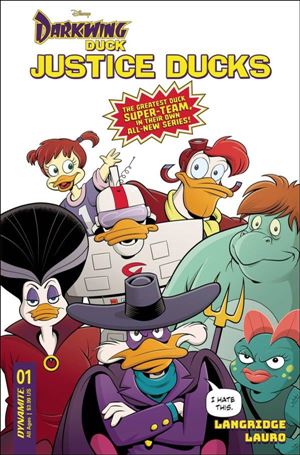 Justice Ducks issue 1-C Roger Langridge Cover