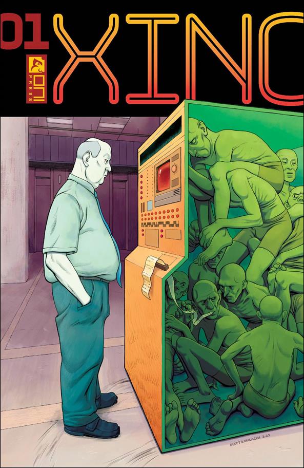 Xino issue 1-C Malachi Ward and Matt Sheean Cover