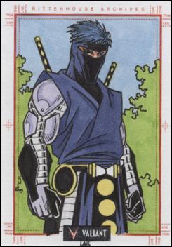 2013 Valiant Comics Preview Trading Card Set (Sketch Card Subset) card LAK-01