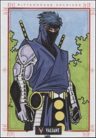 2013 Valiant Comics Preview Trading Card Set (Sketch Card Subset) card LAK-01
