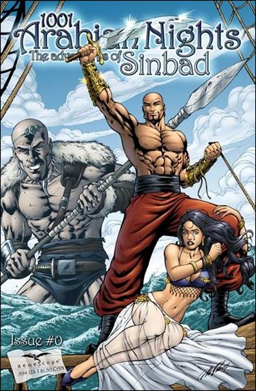 1001 Arabian Nights: The Adventures of Sinbad issue 0-B Al Rio Cover