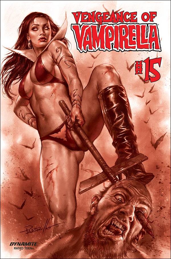 Vengeance of Vampirella (2019) issue 15-M Lucio Parrillo 1:30 Red Tint Cover