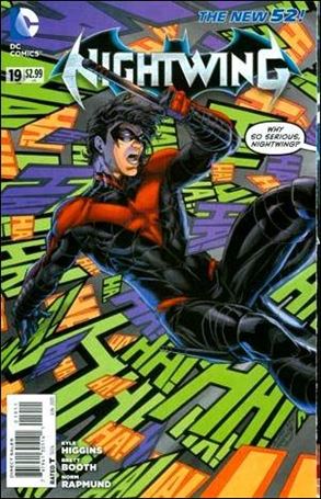 Nightwing (2011) issue 19 Gatefold Cover