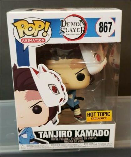 POP! Animation figure 867-B Tanjiro Kamado (Hot Topic Exclusive)