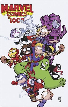 Marvel Comics (2019) issue 1000-K Skottie Young Baby Cover