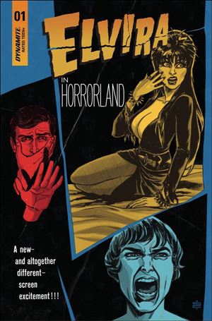 Elvira in Horrorland issue 1-C Silvia Califano Cover