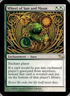 Magic the Gathering: Shadowmoor (Base Set) card 243 Wheel of Sun and Moon