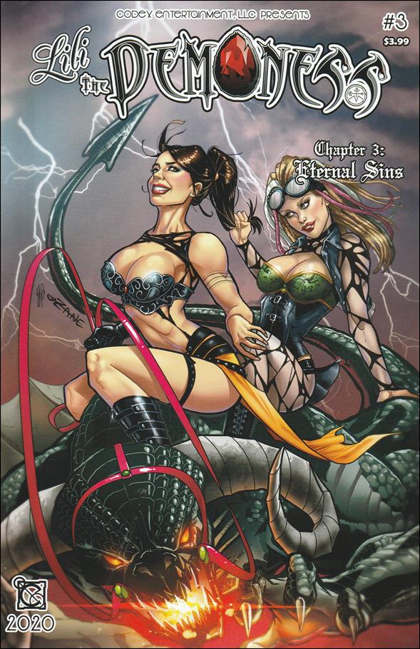 Lili: The Demoness issue 3-B C. B. Zane "Joy Riding" Nice Cover