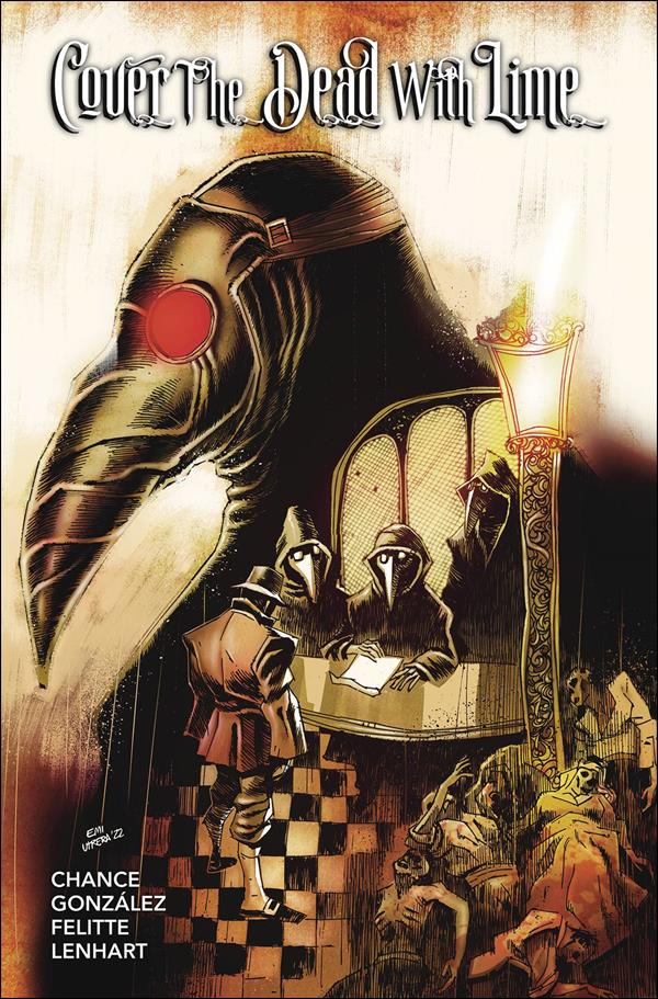 Cover the Dead with Lime issue 4-D  Emi Utrera Cover