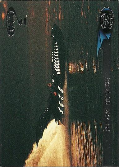 Batman Forever Fleer Ultra (Base Set) card 112 To the Rescue