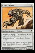 Magic the Gathering: Darksteel (Base Set) card 137 Razor Golem