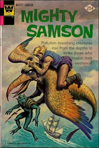Mighty Samson (1964) issue 26-B Whitman Cover