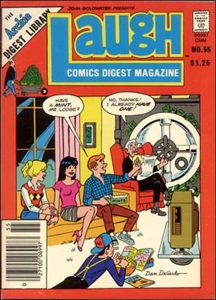 Laugh Digest Magazine issue 55-B Canadian Price Cover