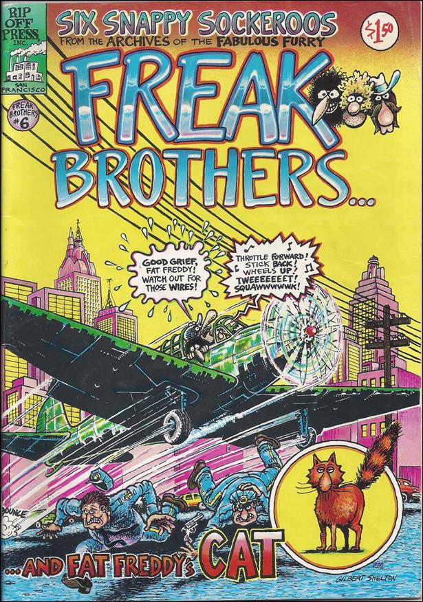 Fabulous Furry Freak Brothers issue 6-B Second Printing