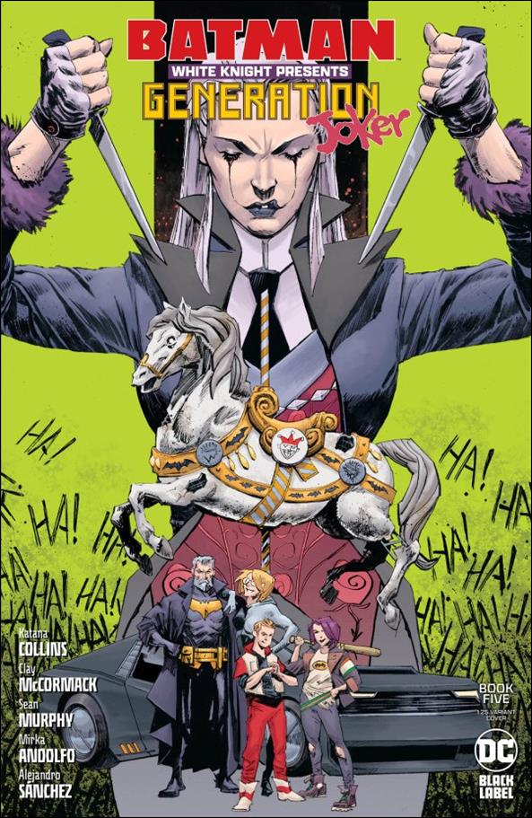 Batman: White Knight Presents - Generation Joker issue 5-C Clayton McCormack 1:25 Cardstock Cover