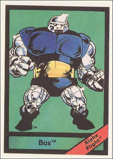 Marvel Universe (Base Set) card 49 Box