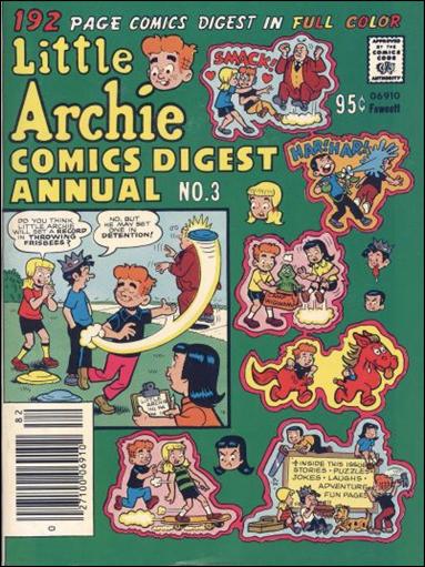 Little Archie Comics Digest Magazine issue 3 Digest Sized