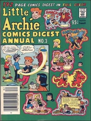 Little Archie Comics Digest Magazine issue 3 Digest Sized