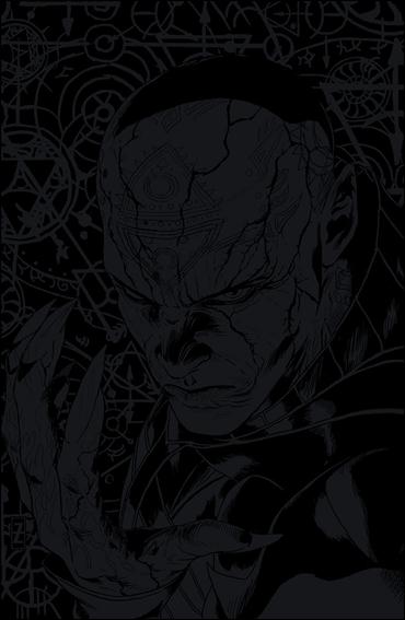Shadowman (2012) issue 5-B Patrick Zircher Blackout Cover