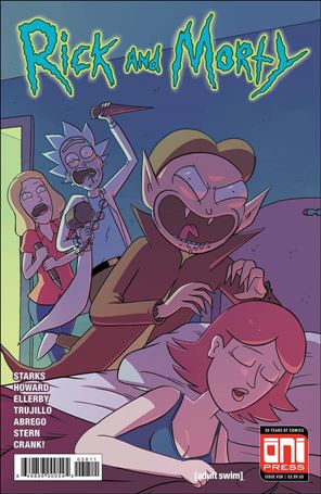 Rick and Morty (2015) issue 38 Marc Ellerby Cover