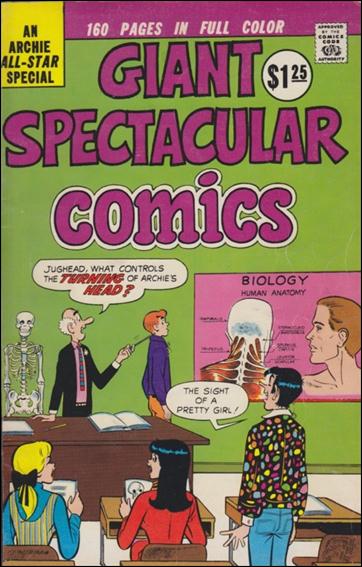 Giant Spectacular Comics issue 1-B $1.25 Cover