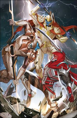Mighty Morphin issue 10-D InHyuk Lee 1:10 Virgin Cover