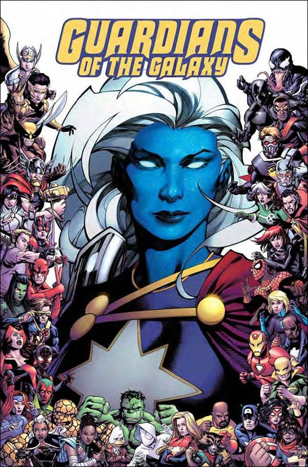 Guardians of the Galaxy (2019) issue 8-C Chris Stevens Marvel 80th Frame Cover