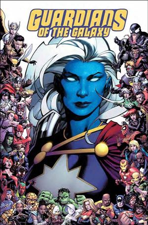 Guardians of the Galaxy (2019) issue 8-C Chris Stevens Marvel 80th Frame Cover