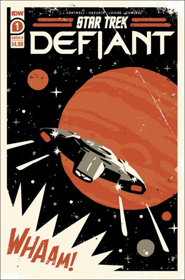 Star Trek: Defiant issue 1-D David Aja Cover