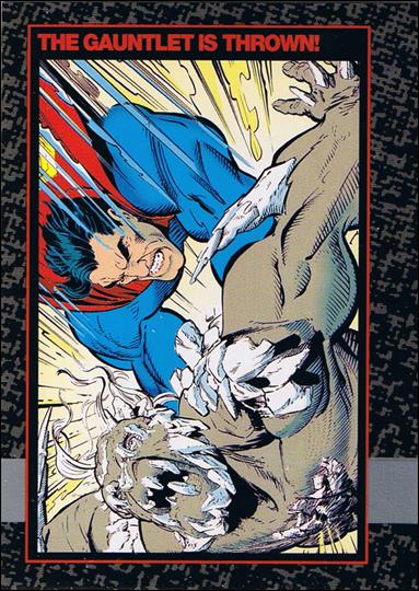 Doomsday: The Death of Superman (Base Set) card 52 The Gauntlet is Thrown!