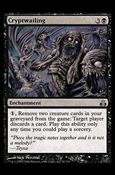 Magic the Gathering: Guildpact (Base Set) card 47 Cryptwailing