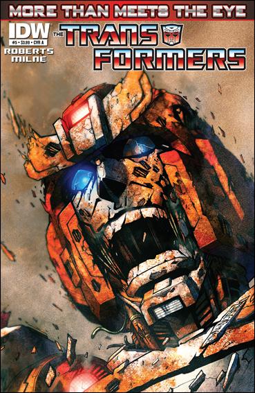 Transformers: More Than Meets the Eye (2012) issue 5 Alex Milne Cover