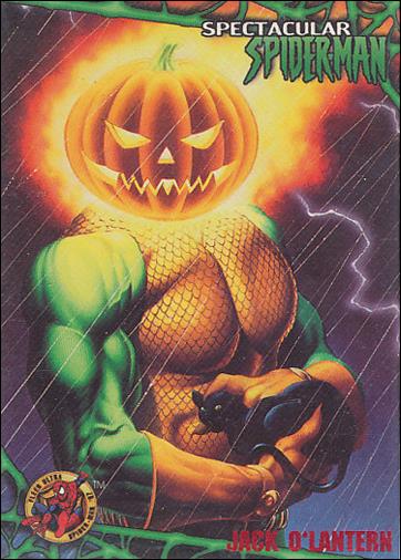 1997 Fleer Ultra Spider-Man (Base Set Red) card 80 Jack O'Lantern