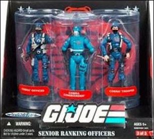 G.I. Joe 25th Anniversary Battle Packs figure 9 Cobra Infantry Command 3-Pack (TRU Exclusive)