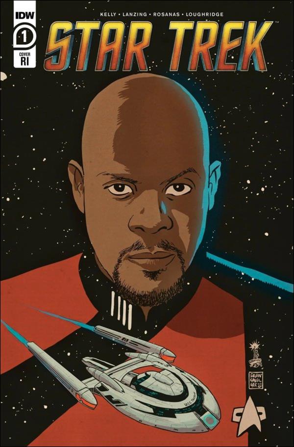 Star Trek (2022) issue 1-G Francesco Francavilla 1:50 Cover