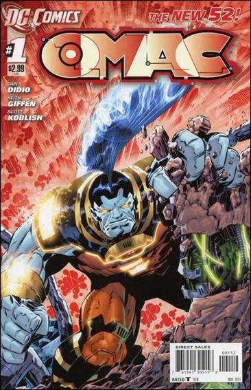 OMAC (2011) issue 1-B Red Cover (2nd Printing)