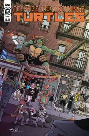 Teenage Mutant Ninja Turtles (2011) issue 143 Gavin Smith Cover