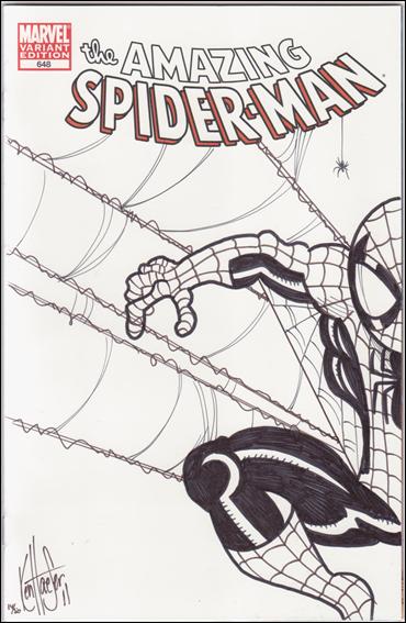 Amazing Spider-Man (1963) issue 648-J DF Set (Signed & Remarked by Ken Haeser) 1/50