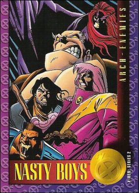 X-Men: Series 2 (Base Set) card 54 Nasty Boys