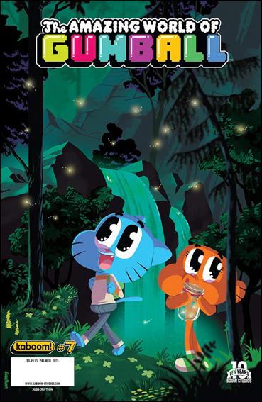 Amazing World of Gumball issue 7-B Evan Palmer Subscription Cover